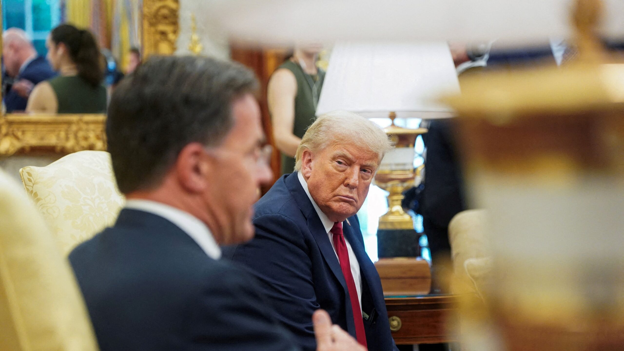 +++ Iran-Krieg +++: Trump kritisiert vor Rutte-Besuch europäische Nato-Partner